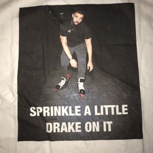 Gildan Shirts - Sprinkle A Little Drake On It T Shirt Size Large L Gildan Shirts - Sprinkle A Little Drake On It T Shirt Size Large L